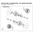 DECO COVER, ALUMINUM RIM - NO LONGER AVAILABLE product image