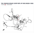 PIN, PARKING BRAKE LEVER REPL BY 9050-080263-10000 product image