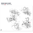 REAR RACK ASSY product image