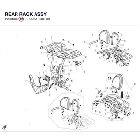 REAR RACK ASSY product image