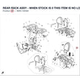 REAR RACK ASSY - WHEN STOCK IS 0 THIS ITEM IS NO LONGER AVAILABLE product image