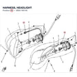 HARNESS, HEADLIGHT product image
