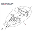 REAR FOGLIGHT ASSY product image