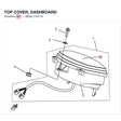 TOP COVER, DASHBOARD product image