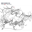 SIDE COVER, RH product image