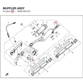 MUFFLER ASSY product image