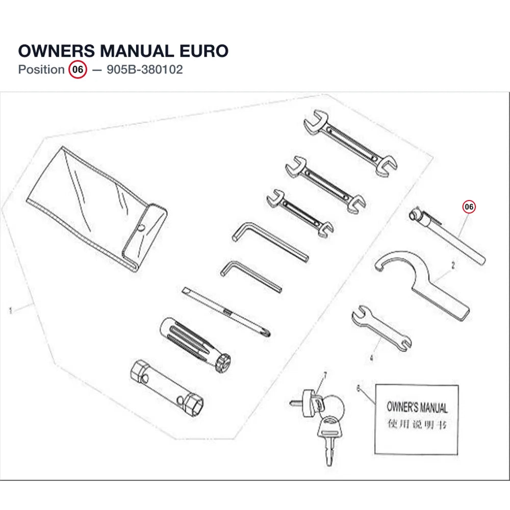 OWNERS MANUAL product image