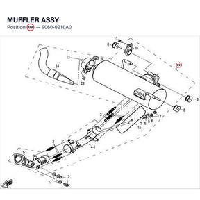 MUFFLER ASSY product image