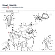 FRONT FENDER product image