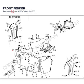 FRONT FENDER product image