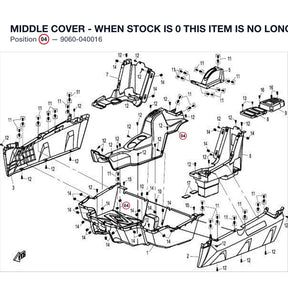 MIDDLE COVER - WHEN STOCK IS 0 THIS ITEM IS NO LONGER AVAILABLE product image