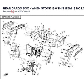 REAR CARGO BOX - WHEN STOCK IS 0 THIS ITEM IS NO LONGER AVAILABLE product image