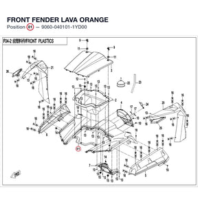 FRONT FENDER product image