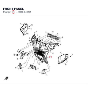 FRONT PANEL product image