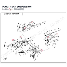 PLUG, REAR SUSPENSION product image