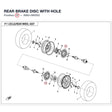 REAR BRAKE DISC product image