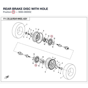 REAR BRAKE DISC product image