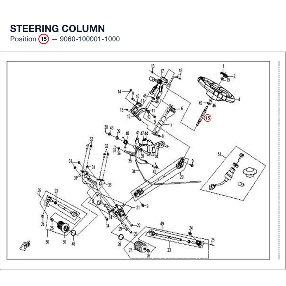STEERING COLUMN product image