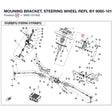 MOUNING BRACKET, STEERING WHEEL REPL BY 9060-101008-00001 product image