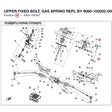 UPPER FIXED BOLT, GAS SPRING REPL BY 9060-102002-00001 product image