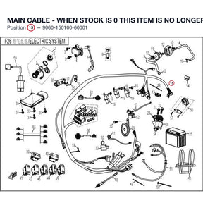 MAIN CABLE - WHEN STOCK IS 0 THIS ITEM IS NO LONGER AVAILABLE product image