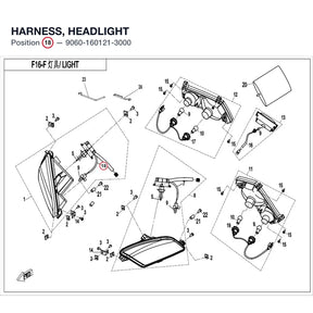 HARNESS, HEADLIGHT product image