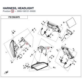 HARNESS, HEADLIGHT product image
