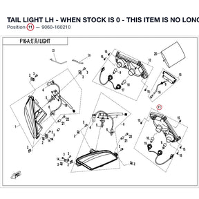 TAIL LIGHT LH product image