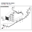 CONNECTING OIL HOSE 1 product image