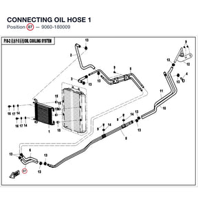 CONNECTING OIL HOSE 1 product image