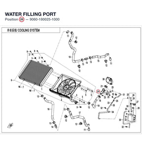 WATER FILLING PORT product image