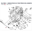 OIL PIPE 1 - WHEN STOCK IS 0 THIS ITEM IS NO LONGER AVAILABLE product image