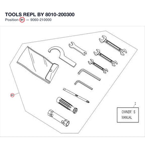 TOOLS REPL BY 8010-200300 product image