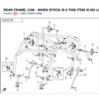 REAR FRAME, CAB - WHEN STOCK IS 0 THIS ITEM IS NO LONGER AVAILABLE product image