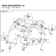 RERR VIEW MIRROR, LH product image