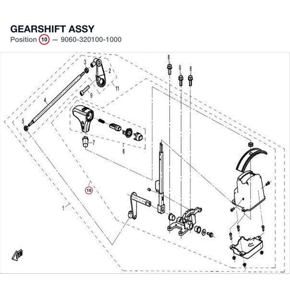 GEARSHIFT ASSY product image