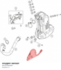 Diagram preview: oxygen sensor (90141090000)