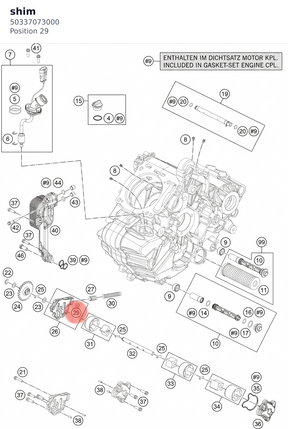 Diagram preview: shim (50337073000)