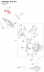 Diagram preview: BRACKET ECU R/S (90514030000)
