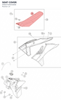 Diagram preview: SEAT COVER (A46007040050EBB)