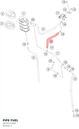 Diagram preview: PIPE FUEL (96315127000)
