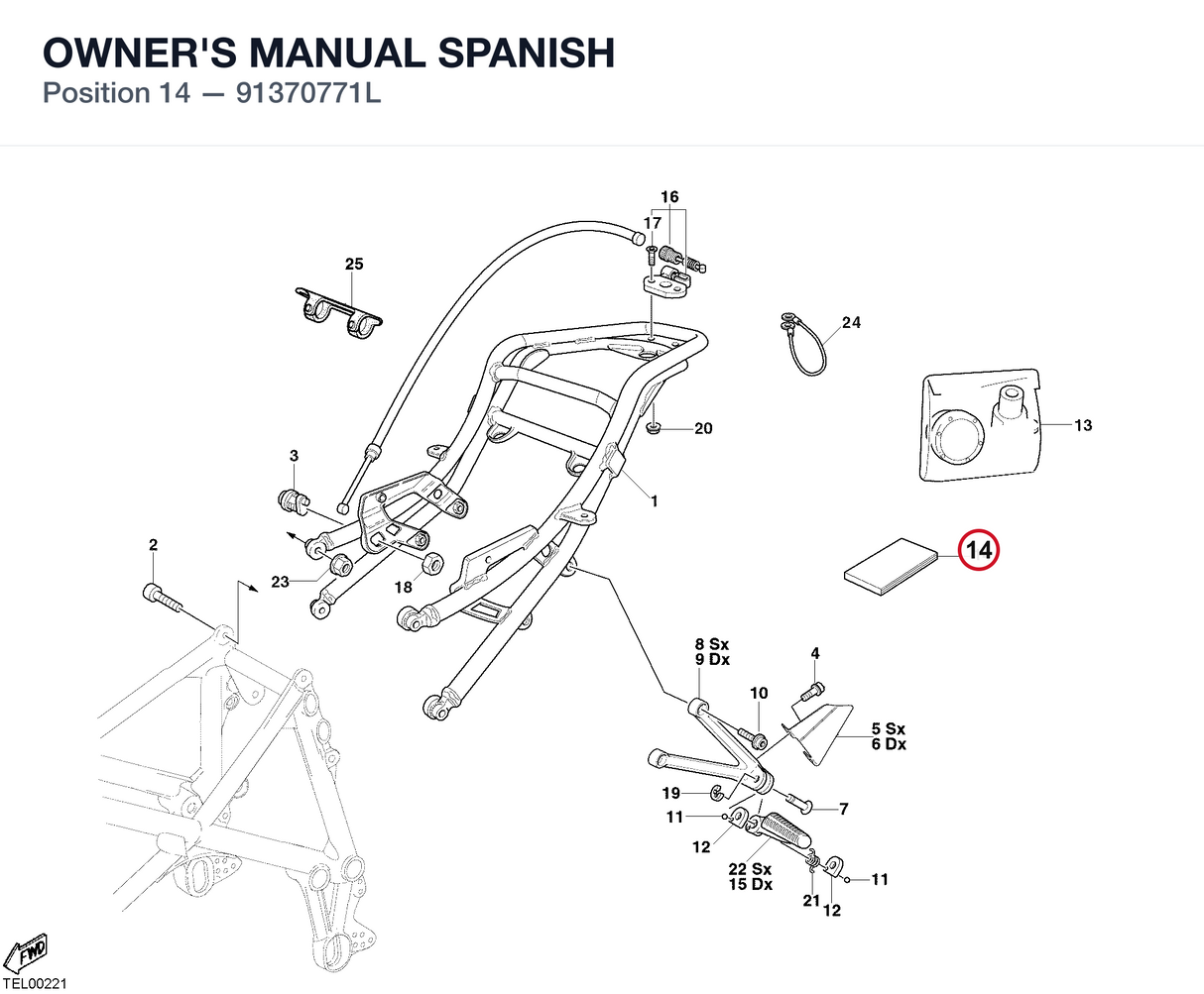 OWNER'S MANUAL SPANISH