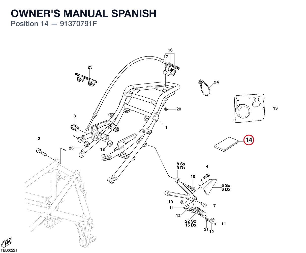 OWNER'S MANUAL SPANISH