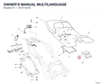 OWNER'S MANUAL MULTILANGUAGE 91371021E diagram position