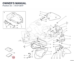 OWNER'S MANUAL 91371381F diagram position