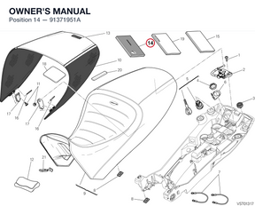 OWNER'S MANUAL 91371951A diagram position