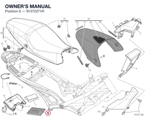 OWNER'S MANUAL 91372271H diagram position