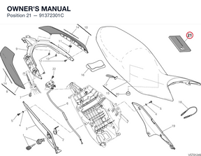 OWNER'S MANUAL 91372301C diagram position