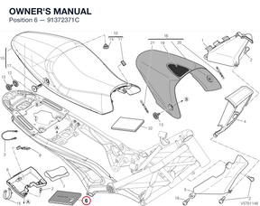 OWNER'S MANUAL 91372371C diagram position