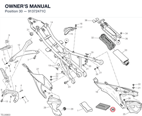OWNER'S MANUAL 91372471C diagram position